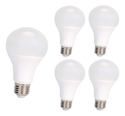 Pack 10 Ampolletas Led 7w E27 Rosca Normal Sec - Sumatel