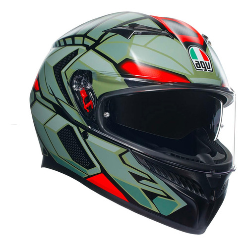 Casco Para Moto Certificado Agv K-3 Decept