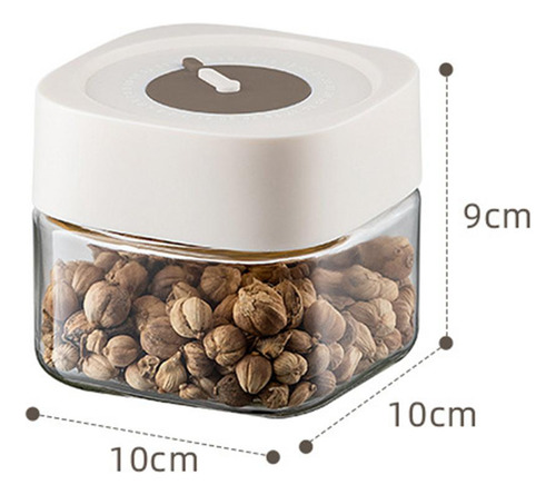 Frasco Hermético Frasco De Vidrio Recipiente De 500ml