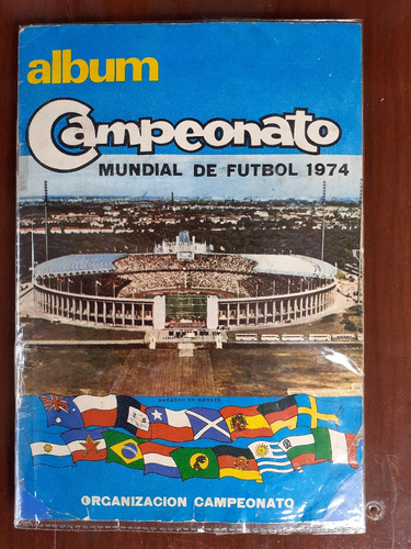 Album Campeonato Mundial Futbol Alemania 74 Salo (completo)