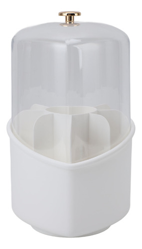 Brochas De Maquillaje Y Soporte Para Brochas Giratorias, 8 P