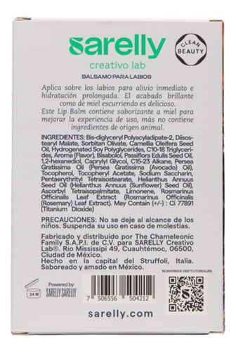 Lip Balm Sarelly Creativo Lab