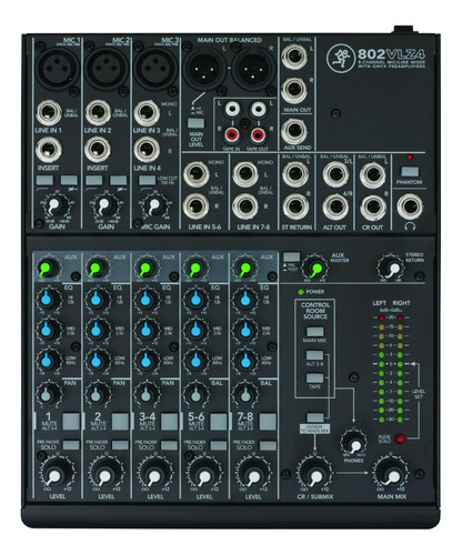 Consola Mackie 802VLZ4 de mezcla 12V