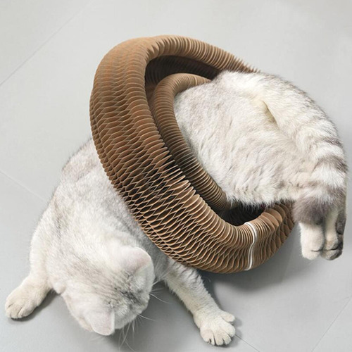 Tablero Rascador Para Gatos, Juguetes Para Gatos, Plegable,