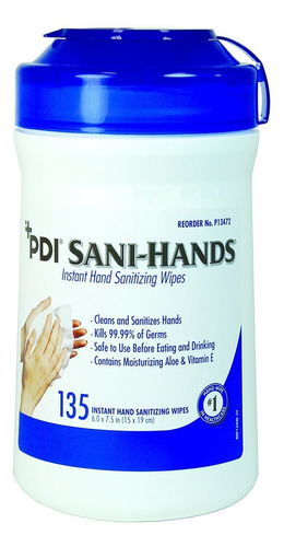 Sani Hands Alc Antimicrogel Toallitas De Mano 135 Por Bote