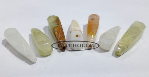 Imagen 4 de 10 de Pipa De Piedra Onix/cuarzo/marmol Hecha Mano Chica Personal