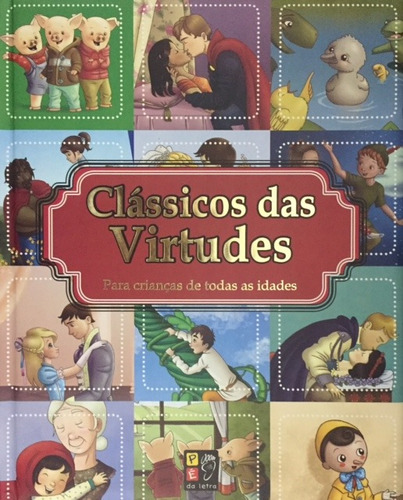 Classicos Das Virtudes Para Criancas - Almofadado