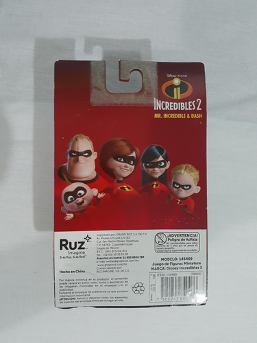 Figuras Increíbles 2 Incredibles Disney Mr. Incredible Dash (Usado)