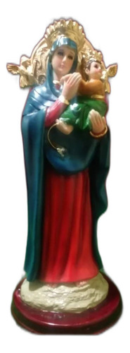 Virgen Del Perpetuo Socorro, Fig. Resina, 30x12x12cm