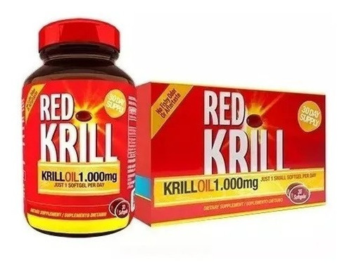 X2 Red Krill 1000mg Aceite X30 Sof - Unidad a $3083