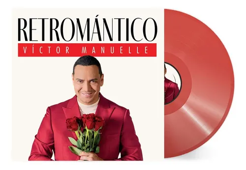 Victor Manuelle Retromantico Rojo Rubi Red Lp Vinyl