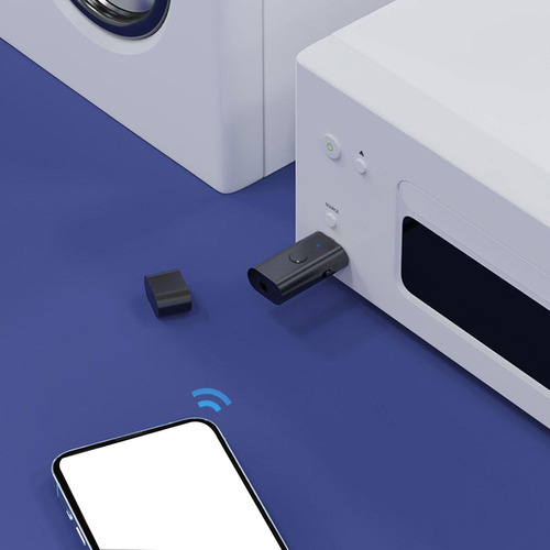 Adaptador De Audio Inalámbrico Con Receptor Bluetooth Usb