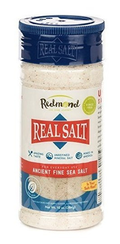 Redmond Real Sal Del Mar - Natural Sin Refinar Orgánica Sin 