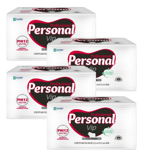 Papel Higienico Interfolhado Santher Folha Dupla 2400 Folhas