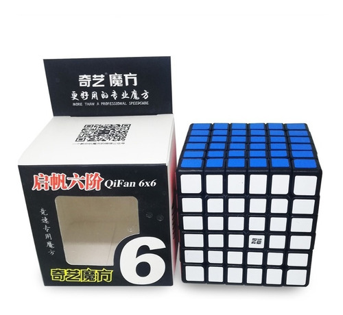 Cubo 6x6 Rubik Qiyi Qifan Original Speedcube 6x6x6 Velocidad
