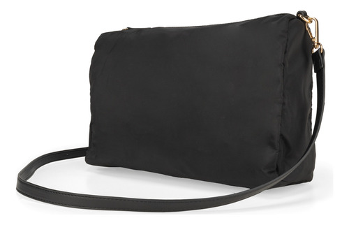 Bolsa Tote Cloe Pichel I Grande Color Negro