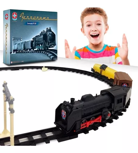 Trem Locomotiva Ferrorama XP 300 Brinquedo Clássico Estrela