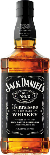 Jack Daniel's Tennessee Tennessee Whisky Old No. 7 2020 Estados Unidos 750 mL
