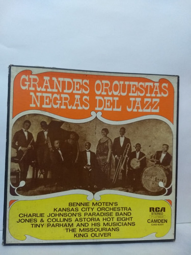 Grandes Orquestas Negras Del Jazz - 4 X Vinilos Lp 12  - Arg