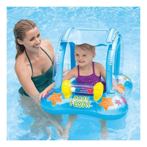 Baby Bote Conforto De Luxo Com Cobertura Intex Promoção