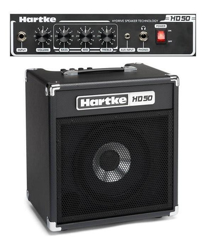 Amplificador De Bajo Hartke System Hd50 50 Watts