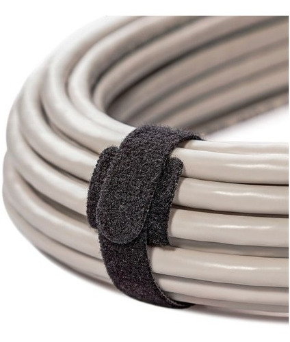 Abrazadera Para Cables 20 Cm, Negro, 5 Piezas Steren
