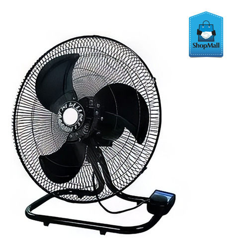 Ventilador 1pz 3 En 1 Negro Con 3 Aspas Metal 18¨de Diámetro