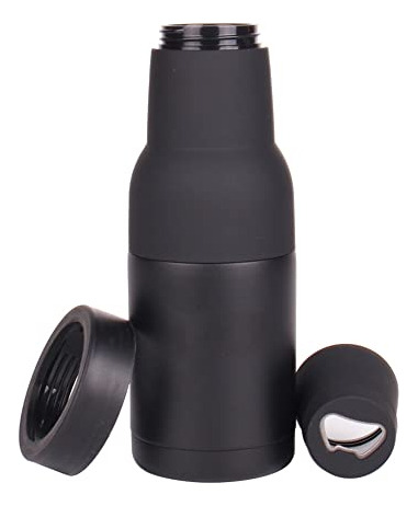 Aislante 3 En 1 Para Latas Y Botellas De Cerveza, Acero Inox