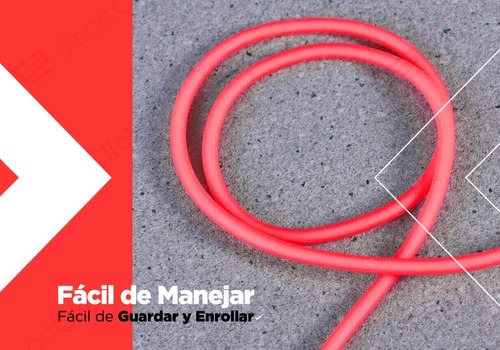 Imagen 9 de 10 de Banda Elastica Resistencia Tubular Rollo 10 Metros Int Media