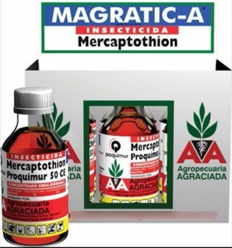 Insecticida Mercaptotion Frasco De 100 Cc