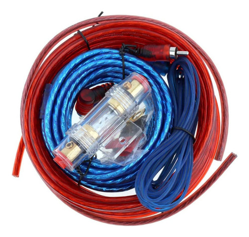Kit Cables Para Amplificador Subwoofer 1500w Auto/ 1026