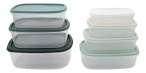 Comprar Envases Plasticos Alimentos Comida 7 Piezas Tapa Recipientes