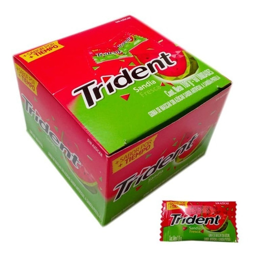 Chicles Trident Sandia X 60