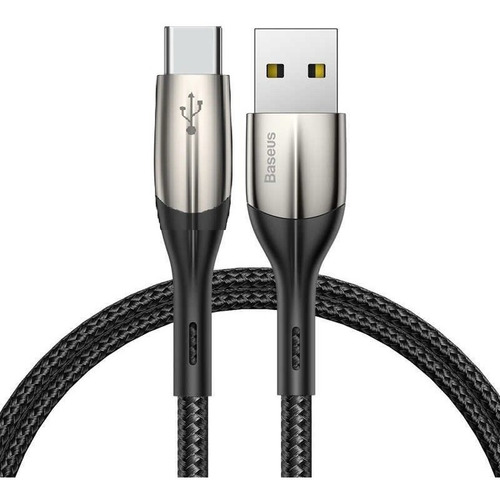 Cabo Usb Tipo C Fast 3.0a 1m Baseus Compatível Cel Motorola