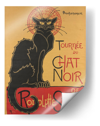 Poster - Tournée Du Chat Noir 80x60