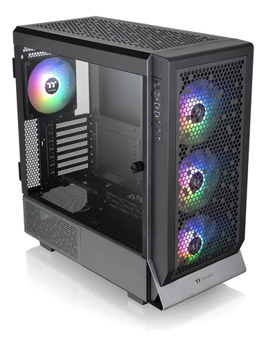 Caja De Computadora Thermaltake Ceres 500 Black Mid Tower E-