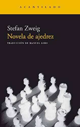 Libro Novela De Ajedrez  De Zweig Stefan