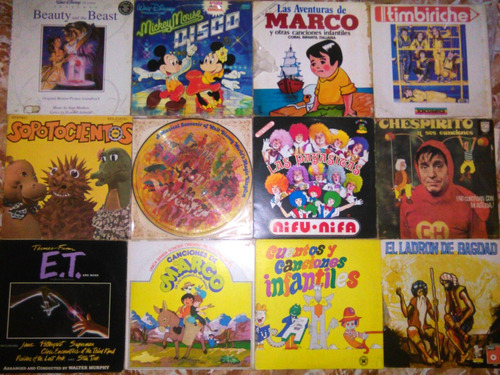 Musica Infantil, Series En Lp