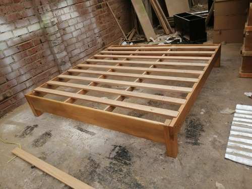 Tarima King Madera Doble Refuerzo