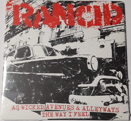 Rancid - As Wicked ( Vinilo 7 Usa ) Nuevo No Cd Ni Tape