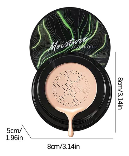 Hd Crema De Belleza T Cushion, Base, Corrector, Humectante