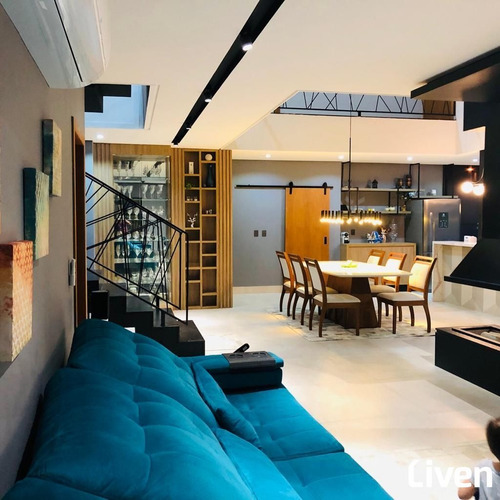 Imagem 5 de 30 de Maravilhosa Casa De 520m² Com 5 Suítes, Amplo Quintal, Área Gourmet, Piscina, 4 Vagas No Urbanova - 9400