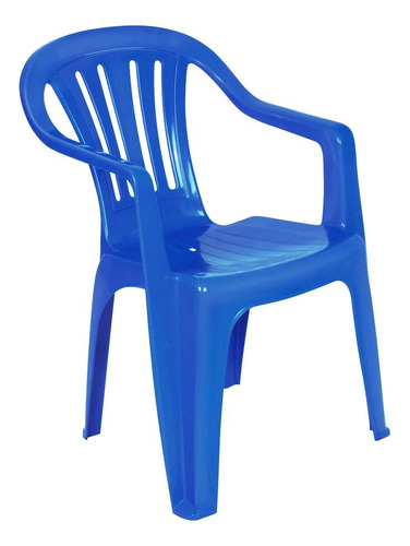 Cadeira Poltrona Em Plástico Suporta Até 182 Kg Mor