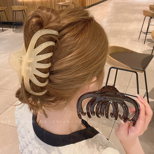 Pinzas Para El Pelo Para Mujer, Talla Grande, Estilo Francés