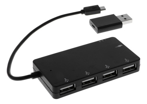 2 Pieza Micro Usb Otg Hub Adaptador A Micro