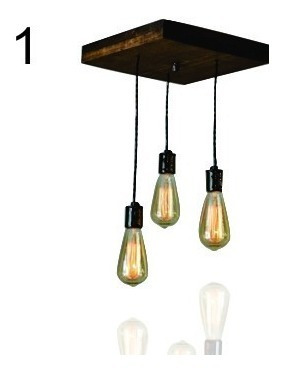 Lampara De Techo Colgante 3 Luces Lámparas Venezuela