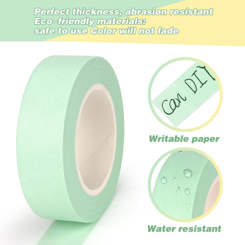 Hutou 8 Rollos De Cinta Washi Cinta Adhesiva Washi De Colore
