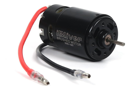 Motor Rc Cepillado 550 12t Con Esc Cepillado Resistente Al A