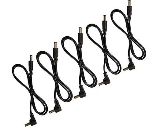 (5) Pack Effects Pedal Power Cables Para Voodoo Labs Iso 5 .