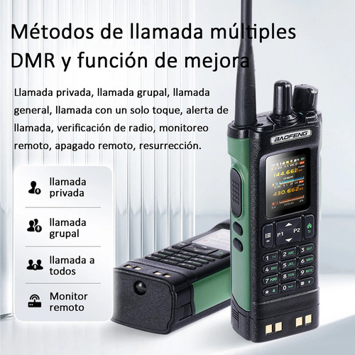Radio Walkie Talkie Baofeng Dm-32uv Dmr Digital Analógica